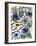 Lavender Flower Burst II-Elizabeth Medley-Framed Art Print