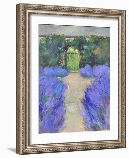 LAVENDER GATE-ALLAYN STEVENS-Framed Premium Giclee Print