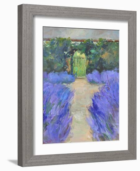 LAVENDER GATE-ALLAYN STEVENS-Framed Premium Giclee Print