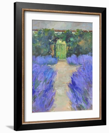 LAVENDER GATE-ALLAYN STEVENS-Framed Premium Giclee Print