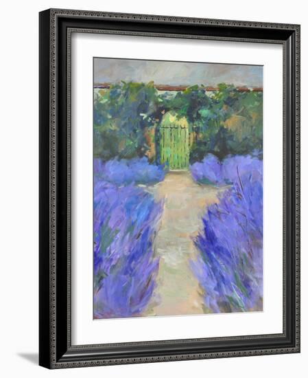 LAVENDER GATE-ALLAYN STEVENS-Framed Premium Giclee Print