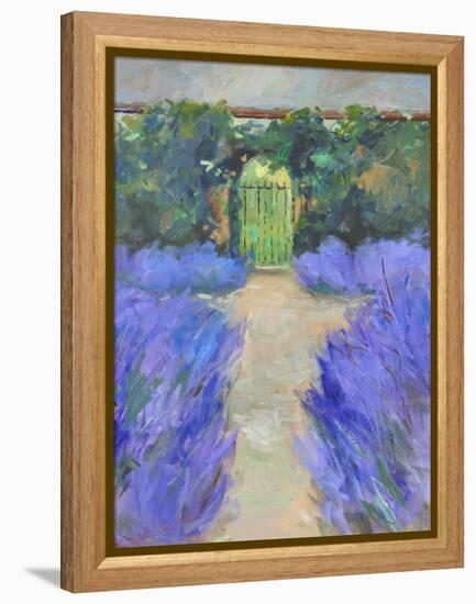 LAVENDER GATE-ALLAYN STEVENS-Framed Stretched Canvas