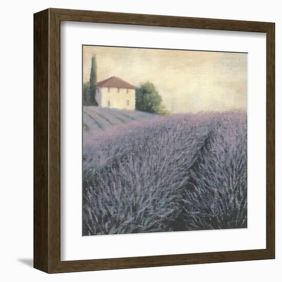 Lavender Hills Detail-James Wiens-Framed Art Print