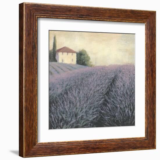 Lavender Hills Detail-James Wiens-Framed Art Print