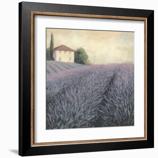 Lavender Hills Detail-James Wiens-Framed Art Print