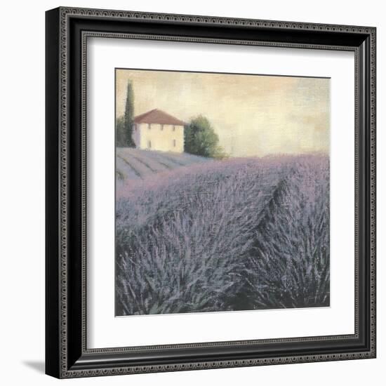 Lavender Hills Detail-James Wiens-Framed Art Print