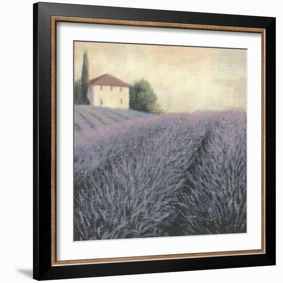 Lavender Hills Detail-James Wiens-Framed Art Print