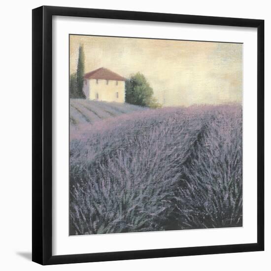 Lavender Hills Detail-James Wiens-Framed Premium Giclee Print