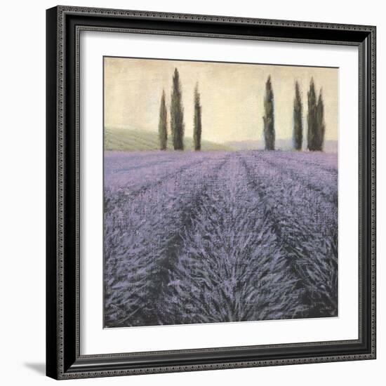 Lavender Horizon Detail-James Wiens-Framed Art Print