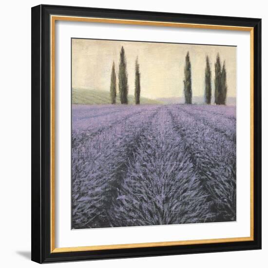 Lavender Horizon Detail-James Wiens-Framed Art Print