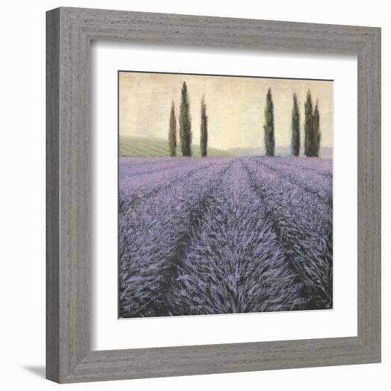 Lavender Horizon Detail-James Wiens-Framed Art Print