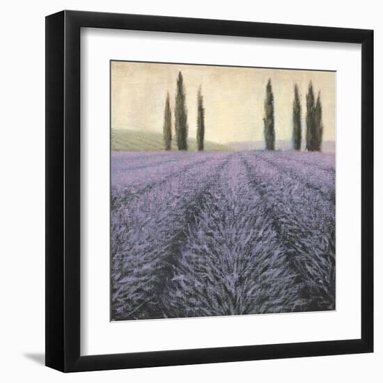 Lavender Horizon Detail-James Wiens-Framed Art Print