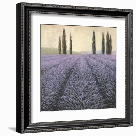 Lavender Horizon Detail-James Wiens-Framed Art Print