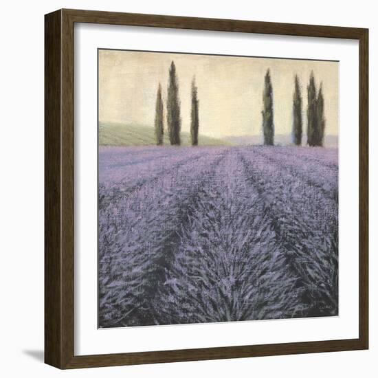 Lavender Horizon Detail-James Wiens-Framed Premium Giclee Print