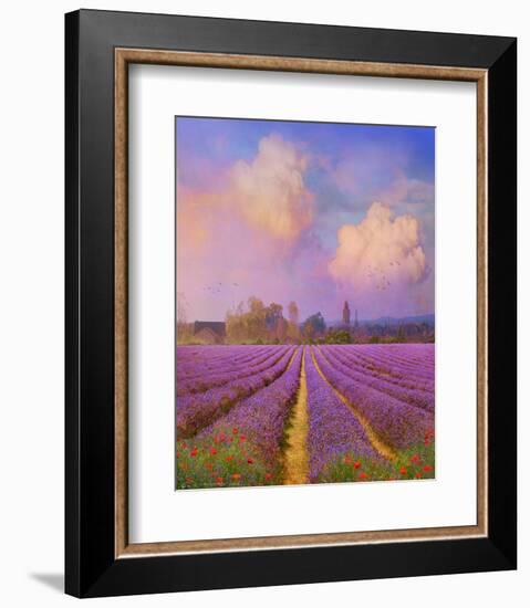 Lavender I-Chris Vest-Framed Premium Giclee Print