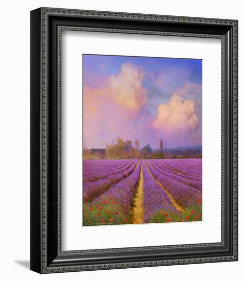 Lavender I-Chris Vest-Framed Premium Giclee Print