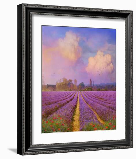 Lavender I-Chris Vest-Framed Art Print