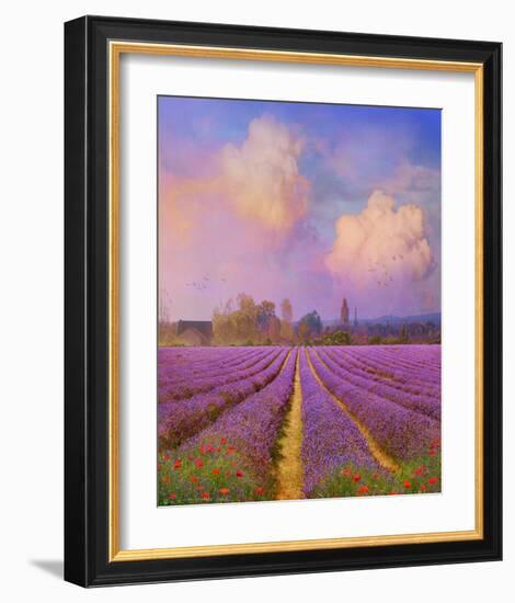 Lavender I-Chris Vest-Framed Art Print