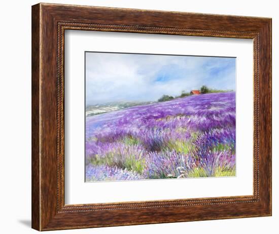 Lavender I-Li Bo-Framed Giclee Print
