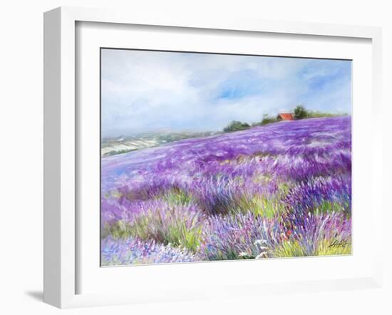 Lavender I-Li Bo-Framed Giclee Print