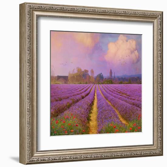 Lavender II-Chris Vest-Framed Art Print