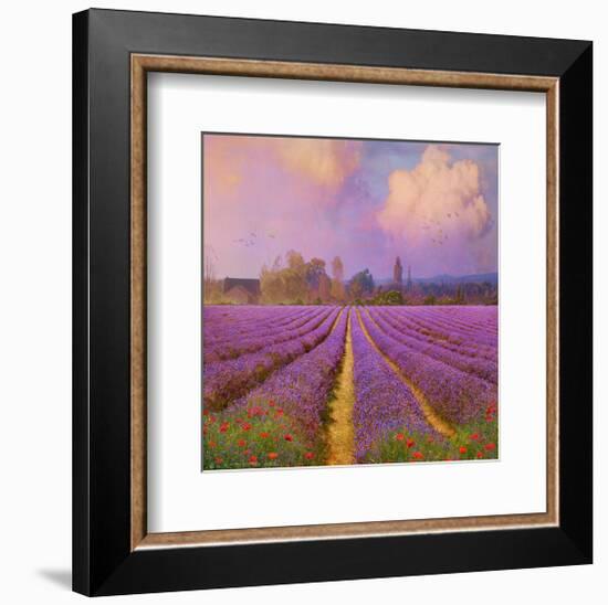 Lavender II-Chris Vest-Framed Art Print