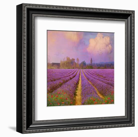 Lavender II-Chris Vest-Framed Art Print