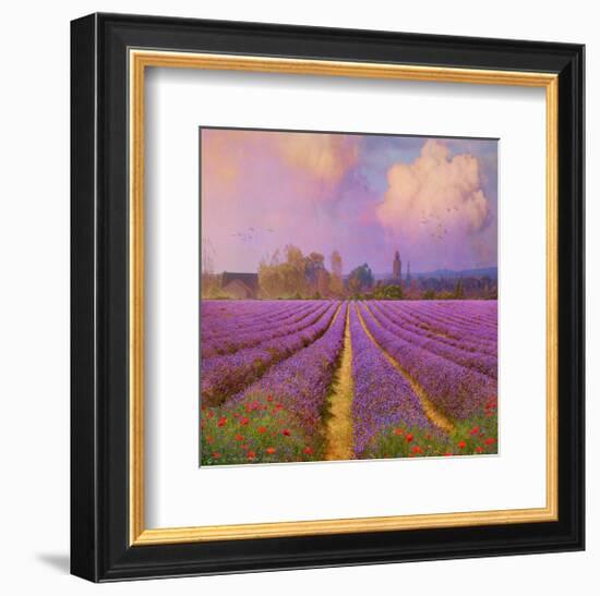 Lavender II-Chris Vest-Framed Art Print