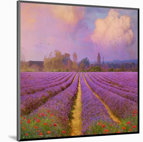 Lavender II-Chris Vest-Mounted Art Print