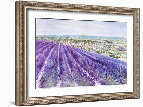 Lavender II-Li Bo-Framed Giclee Print