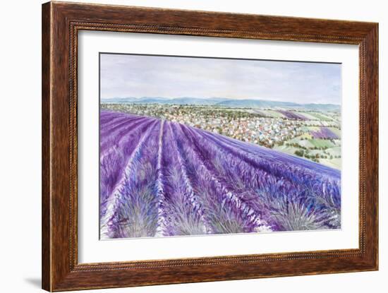 Lavender II-Li Bo-Framed Giclee Print