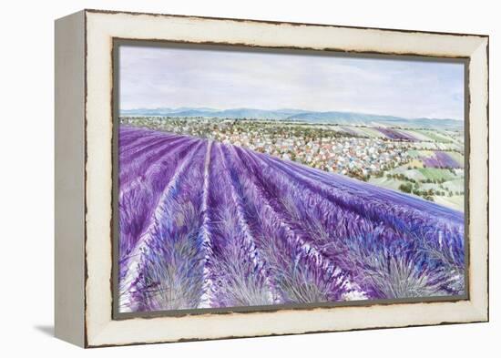 Lavender II-Li Bo-Framed Premier Image Canvas