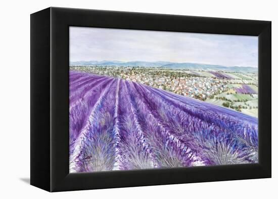 Lavender II-Li Bo-Framed Premier Image Canvas