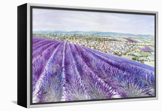 Lavender II-Li Bo-Framed Premier Image Canvas