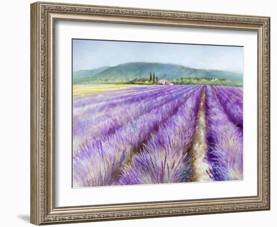 Lavender III-Li Bo-Framed Giclee Print