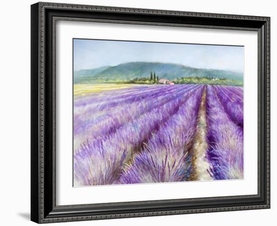 Lavender III-Li Bo-Framed Giclee Print