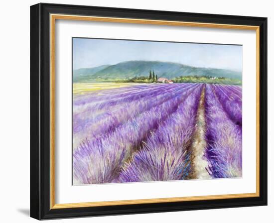 Lavender III-Li Bo-Framed Giclee Print