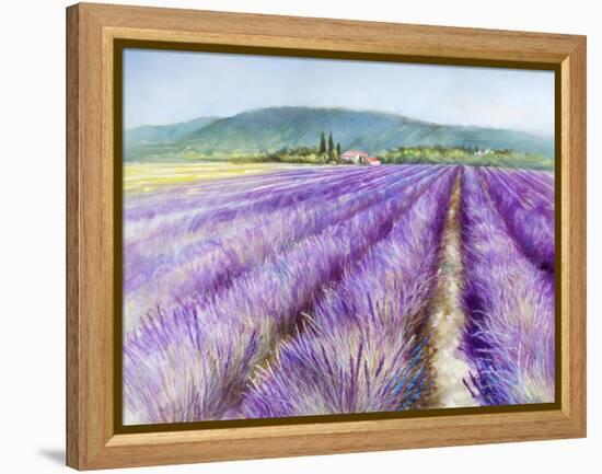 Lavender III-Li Bo-Framed Premier Image Canvas