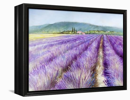Lavender III-Li Bo-Framed Premier Image Canvas