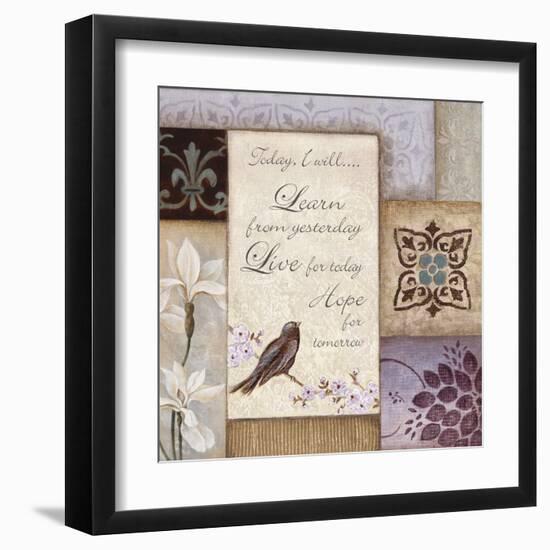 Lavender Inspiration I-null-Framed Art Print