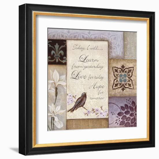 Lavender Inspiration I-null-Framed Art Print