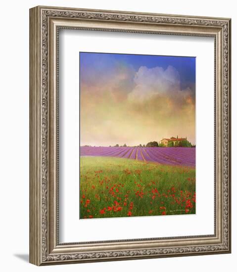 Lavender IV-Chris Vest-Framed Premium Giclee Print