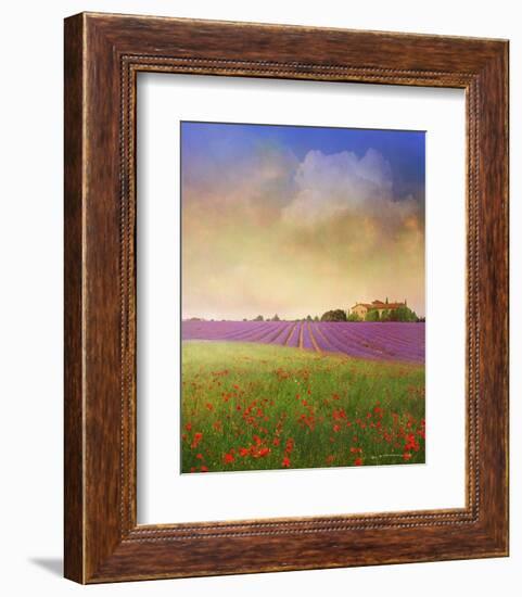 Lavender IV-Chris Vest-Framed Premium Giclee Print