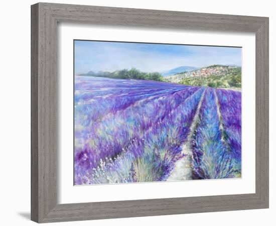 Lavender IV-Li Bo-Framed Giclee Print