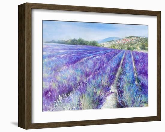 Lavender IV-Li Bo-Framed Giclee Print