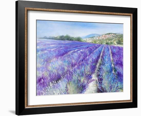 Lavender IV-Li Bo-Framed Giclee Print