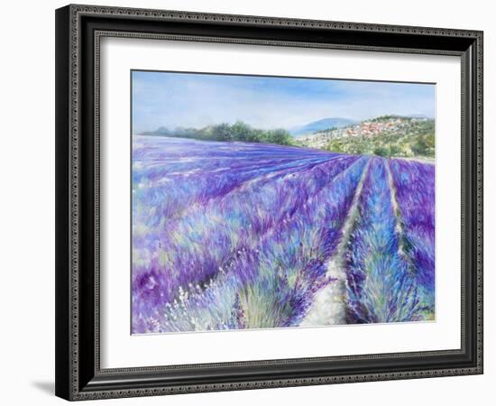 Lavender IV-Li Bo-Framed Giclee Print