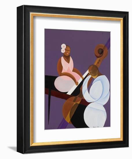 Lavender Jazz, 2007-Kaaria Mucherera-Framed Giclee Print