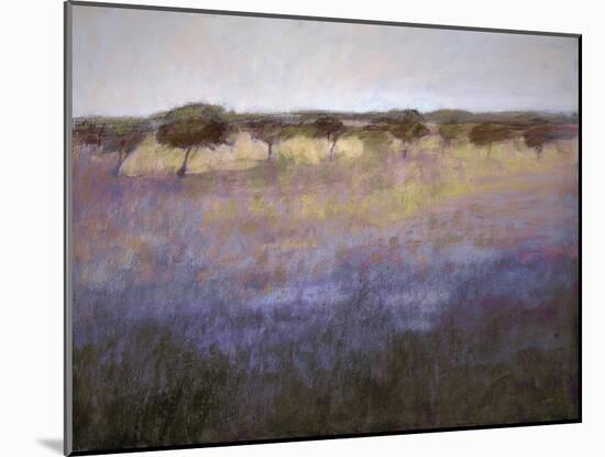 Lavender & Orchard Impression-Ken Hildrew-Mounted Art Print