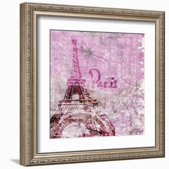 Lavender Paris-LuAnn Roberto-Framed Art Print